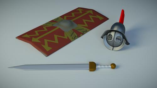 Basic warrior set [Gladiator] preview image